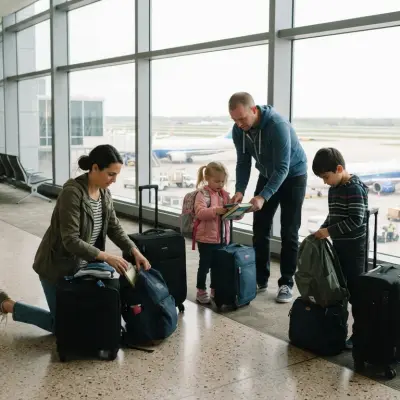 Family Luggage Strategy for Flying With Kids