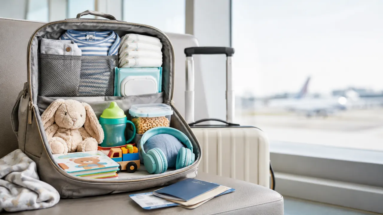 packing a carry on bag for a toddler