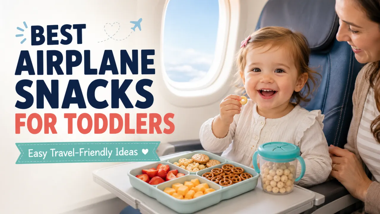 Best Airplane Snacks for Toddlers