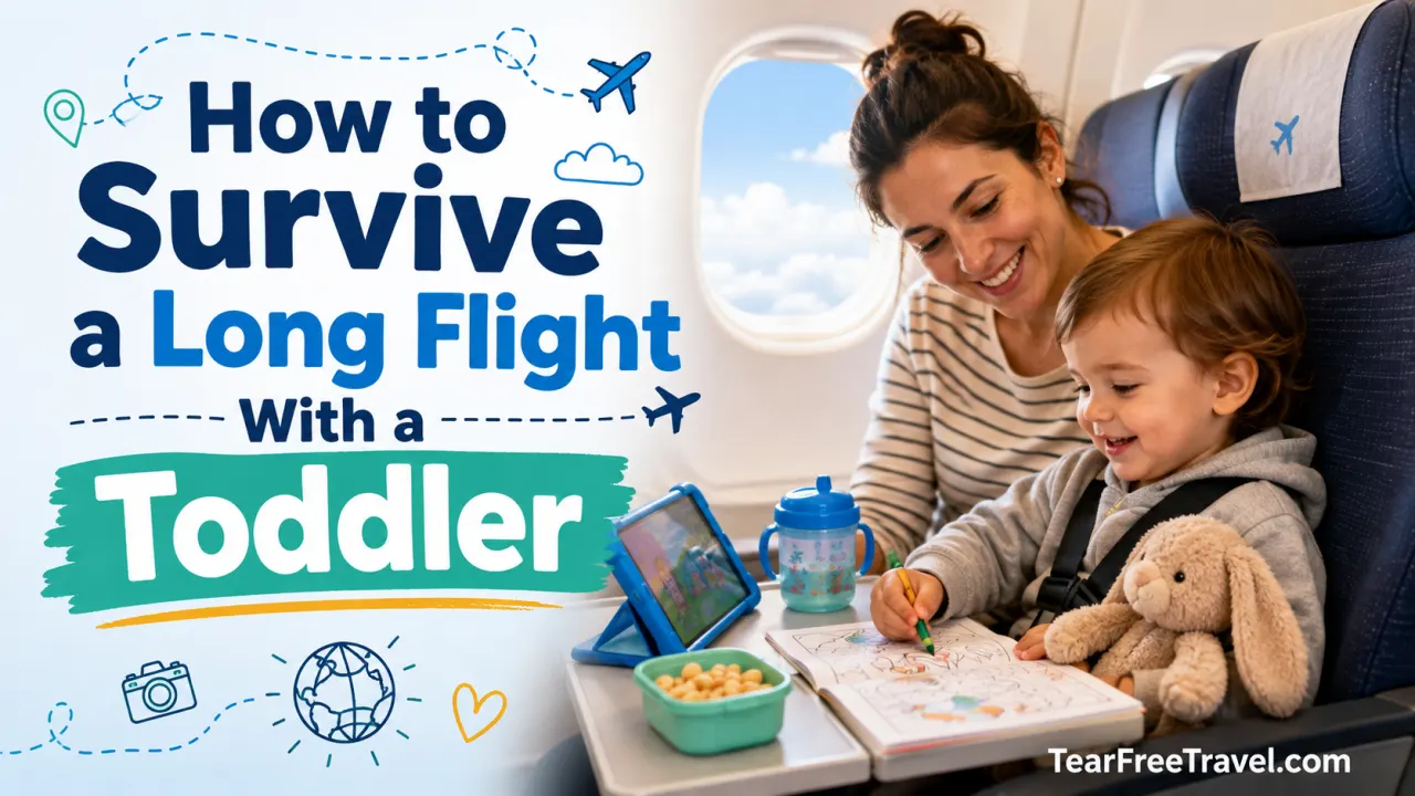 How to Survive a Long Flight With a Toddler