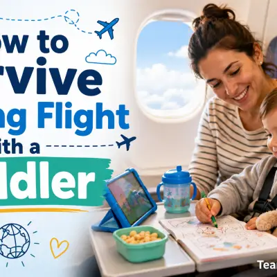 How to Survive a Long Flight With a Toddler