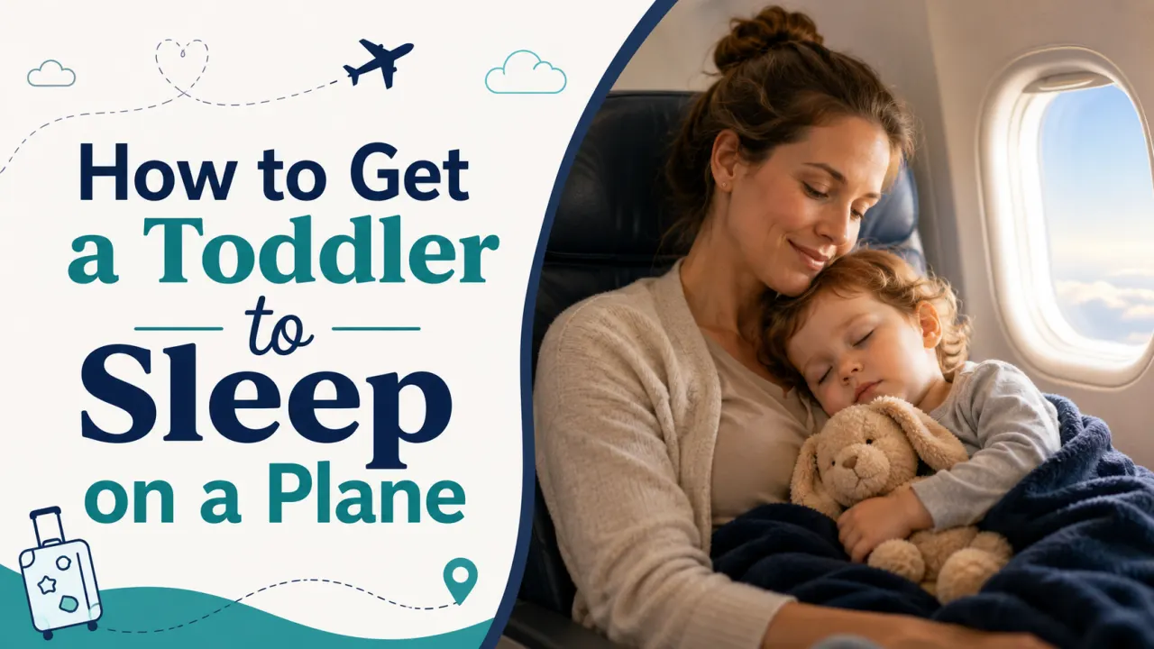 How to Get a Toddler to Sleep on a Plane