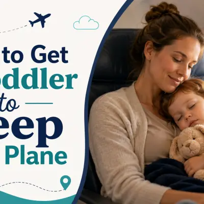 How to Get a Toddler to Sleep on a Plane