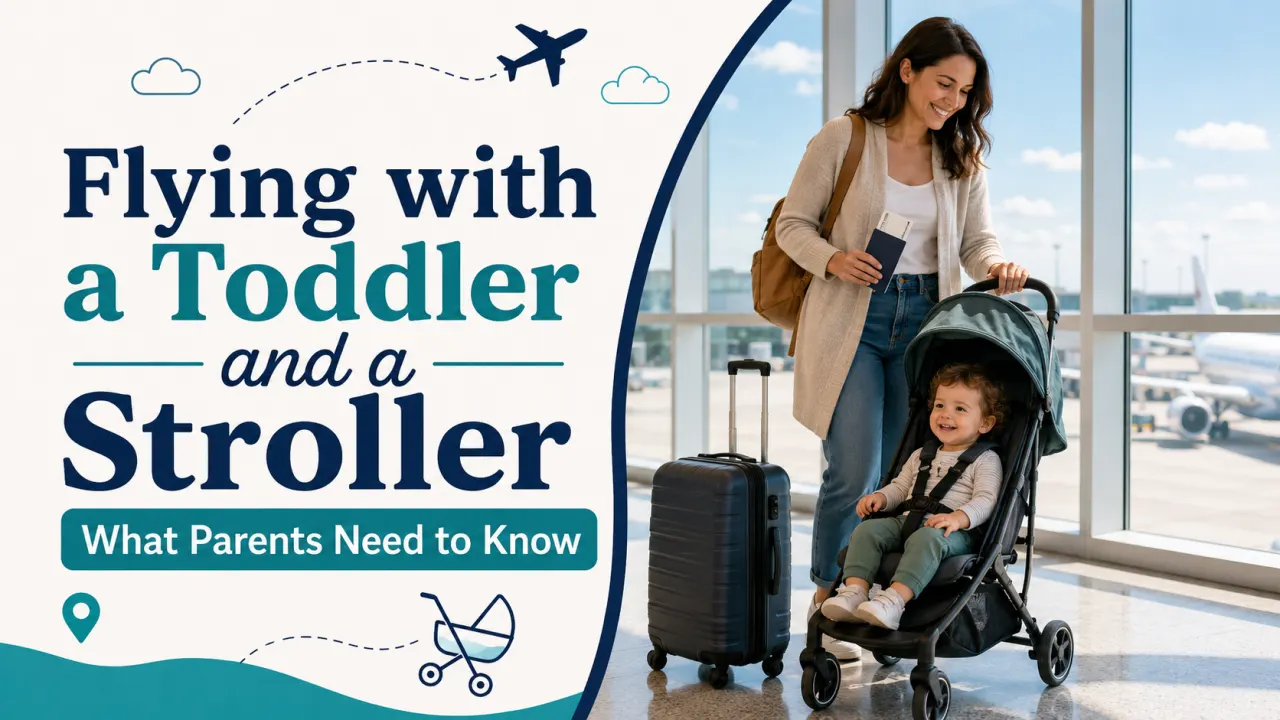 Flying With a Toddler and a Stroller