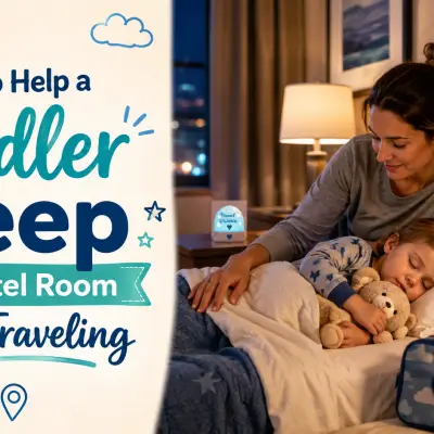 How to Help a Toddler Sleep in a Hotel Room While Traveling
