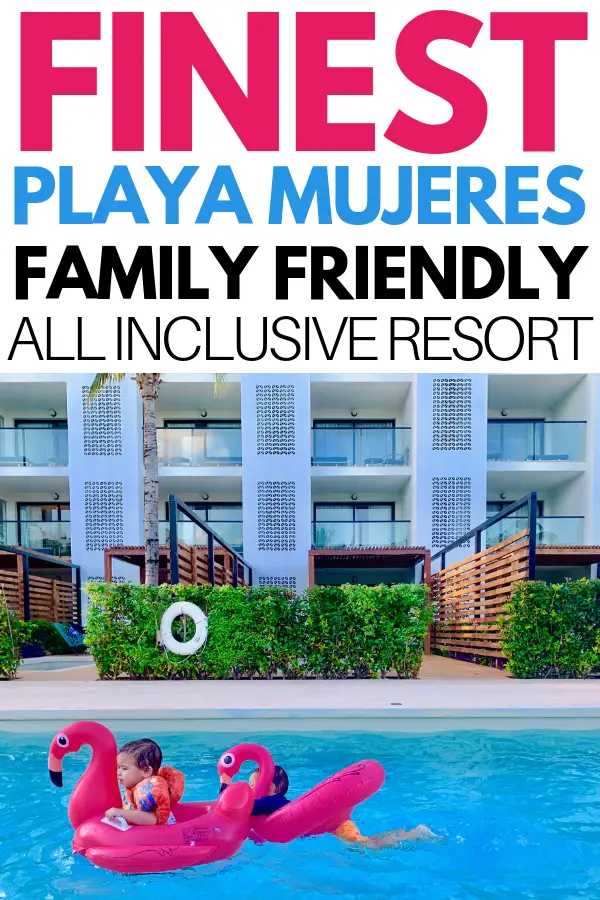 Looking for the best all inclusive resort in mexico? This family friendly all inclusive resort is perfect for your next all inclusive vacation! Finest playa mujeres resort is hands down our favourite all inclusive resort in Mexico. This resort puts families first with a variety of amazing amenities for kids. With great food, modern design and lots of entertainment, you'll love this amazing resort. Check out our super detailed review of Finest resort in Playa Mujeres Mexico. 