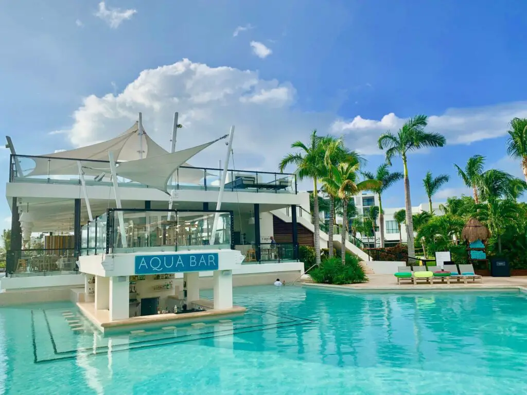 The main pool at Finest Playa Mujeres