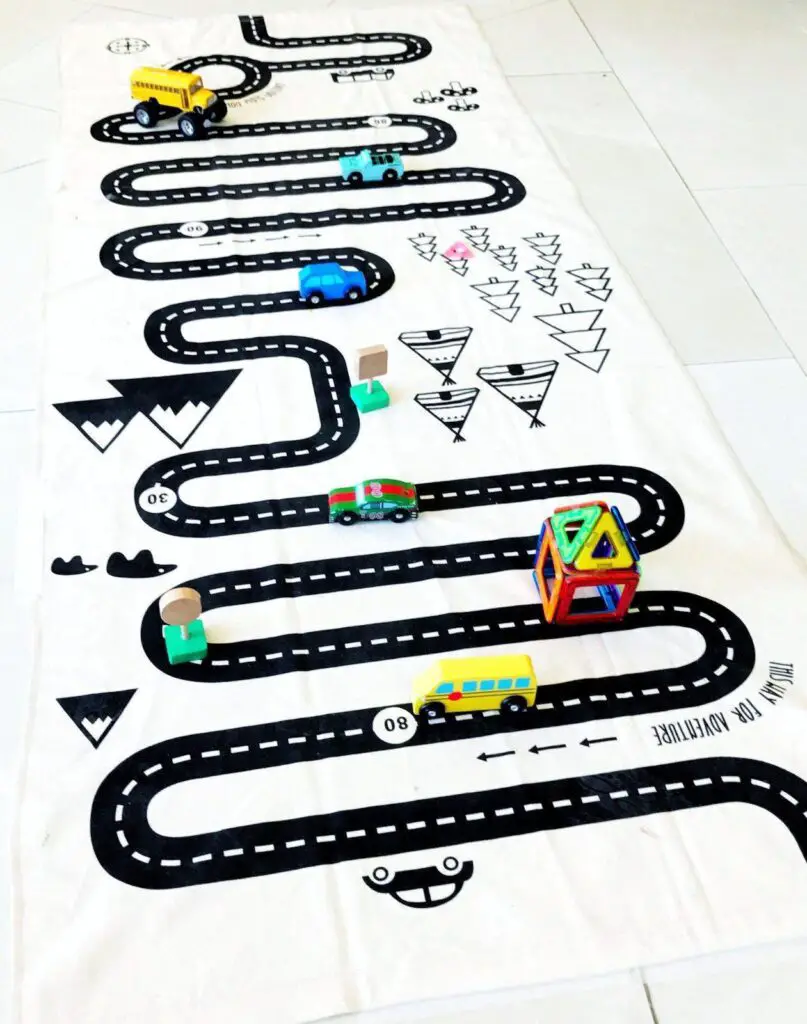 The Best Toddler Travel Toys: Street Map Rug