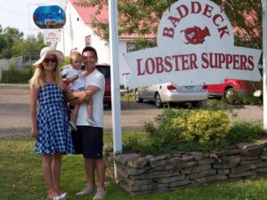 Baddeck Lobster Suppers. Cape Breton Nova Scotia with Kids. 