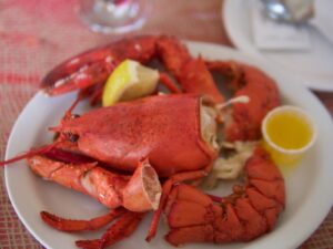 Baddeck Lobster Suppers. Cape Breton Nova Scotia with Kids. 