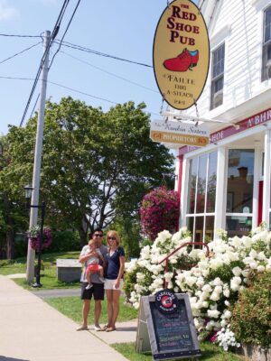 The Red Shoe Pub. Cape Breton Nova Scotia with Kids. 