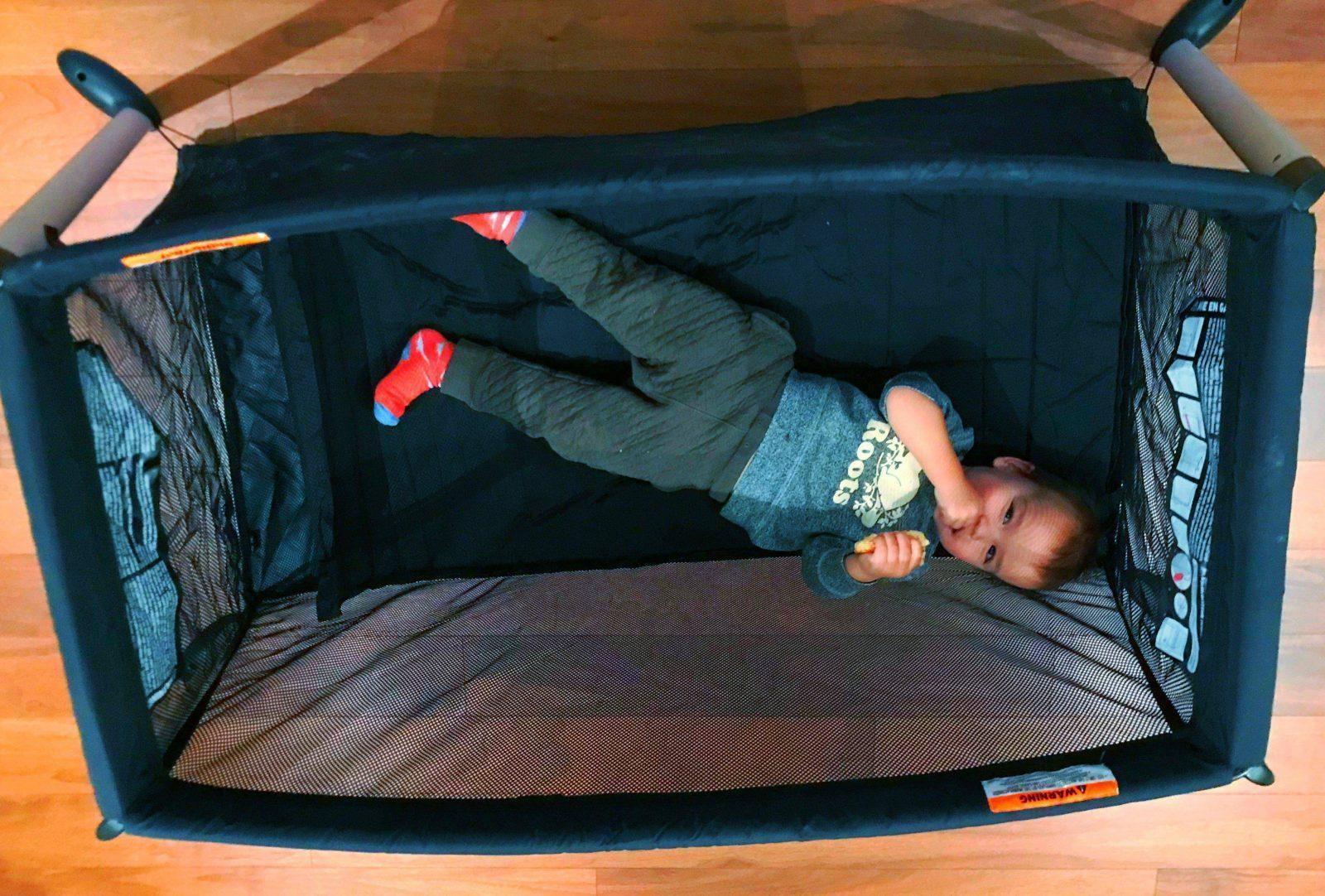 toddler travel cot with sides