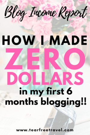 An honest blog income report. Blogging for beginners. Do all blogs make money? How easy is it to make money on a blog? Most bloggers don't make money in their first year of blogging. See what I spent and what I made in my first 6 months blogging. #blog #blogging #blogincomereport #blogincome #makemoneyblogging #blogincomereport2017 #bloggingforbeginners