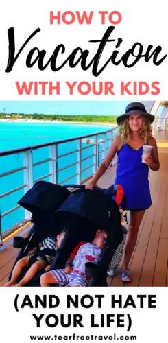 My honest account of how we've managed to turn our 'trips' with kids into actual 'vacations' (complete with relaxation). Family travel tips to keep you sane and relaxed on vacation! #familytravel #familytraveltips #familyvacation #travelinspiration #familyvacationtips #travelwithkids #travelwithbaby #travelwithtoddler #toddlervacation #babyvacation #funfamily