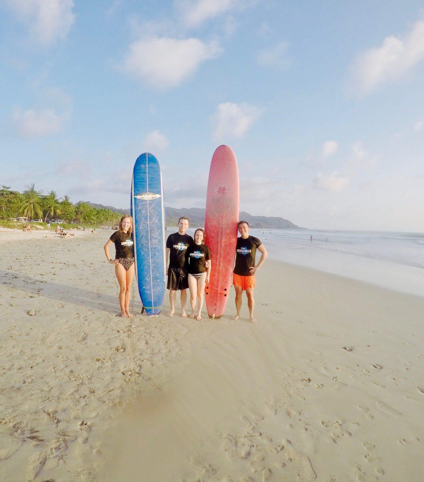 Surfing Santa Teresa Costa Rica Ollies Adventures