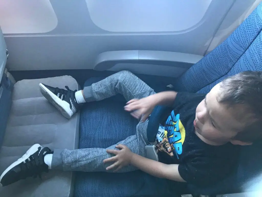 Toddler Travel Bed for Airplane