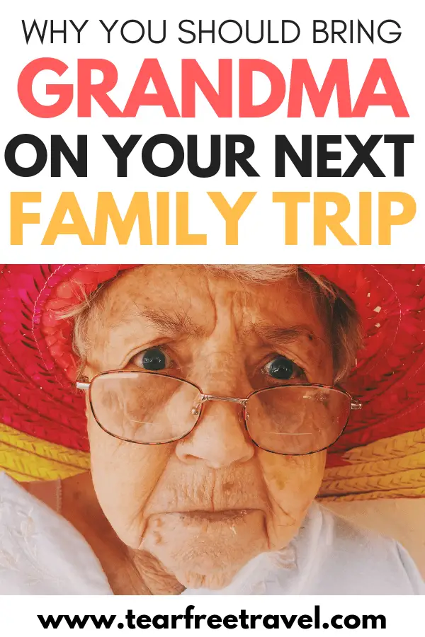 There are so many benefits to multigenerational travel. Bringing grandma or grandpa on vacation will not only help share the load taking care of the kids, but will allow for amazing family bonding. A trip with the grandparents is a perfect family vacation. Read about all the benefits to bringing family along on your next trip! #travel #familyvacation #vacation 