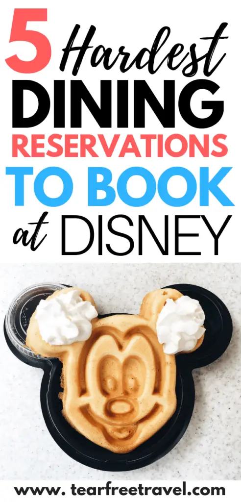 Planing a trip to Walt Disney World? These are the hardest Disney World Dining Reservations to secure. From charter dining to signature dining, these are the best and most popular restaurants at Disney World. We will cover how to book Disney dining reservations and when is the best time to book. Check out our tips to book the best disney dining restaurants in advance. #disney #disneyworld