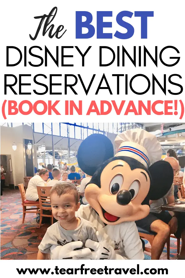 These are the best disney dining reservations! They are also the hardest disney dining reservations to secure so make sure you book in advance! In this article we will review the hardest disney dining reservations and how to book your disney dining reservations in advance so you don't miss you. From character dining to signature dining, these are the most popular disney world restaurants. Save this for your next disney trip! #Disney #Disneyworld
