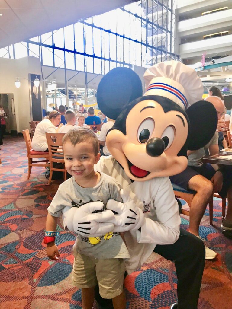 Dinner at Chef Mickey's!