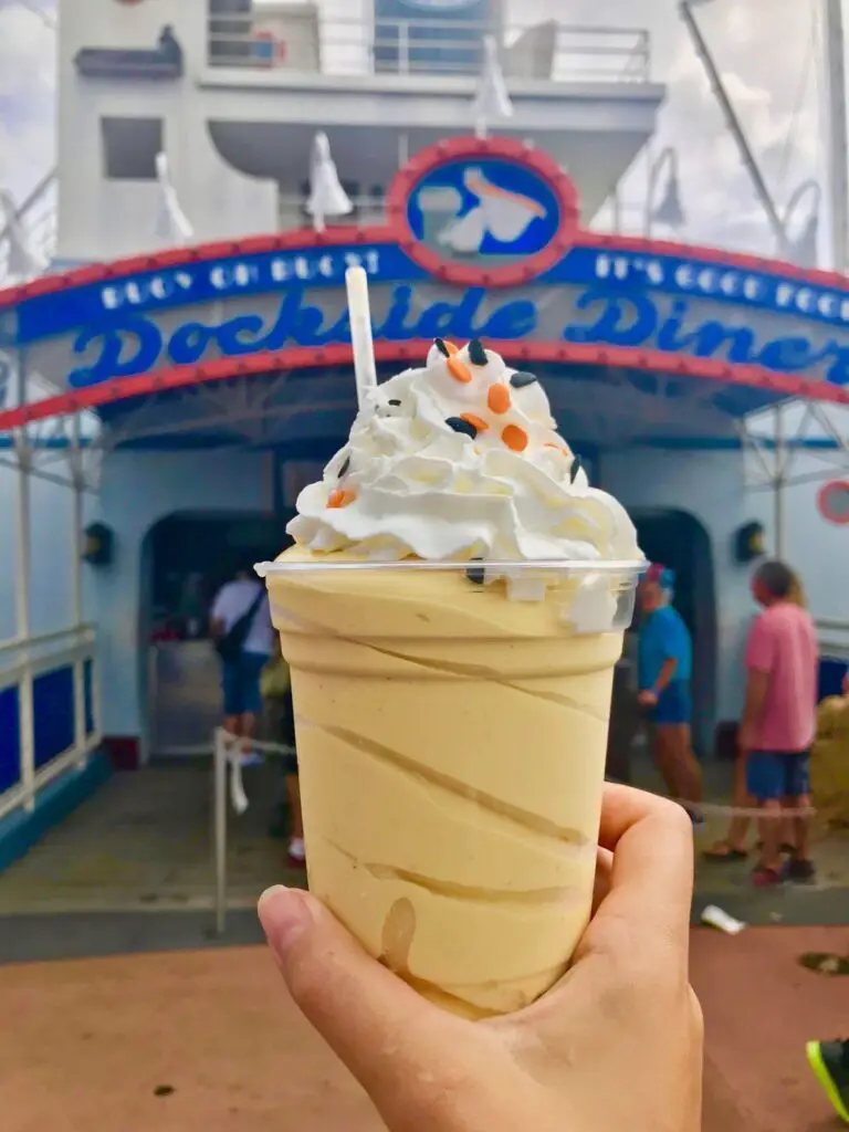 Snacks at Hollywood Studios Milkshake