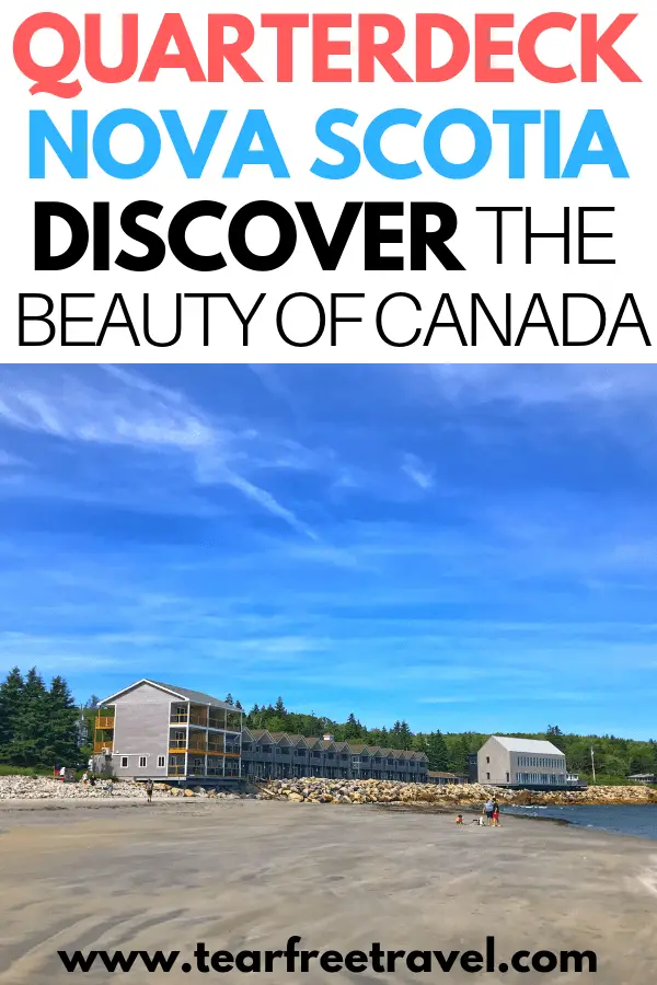 Discover the beauty of Canada with this beautiful Nova Scotia Resort. Here is our review of the Quarterdeck Beachside Villas and Grill in Nova Scotia Canada. This fun summer resort is perfect for your next Canadian adventure. Nova Scotia is beautiful in summer and you will love this family friendly resort. Enjoy the beautiful beaches of Nova Scotia in this awesome family resort. #novascotia #beachtravel