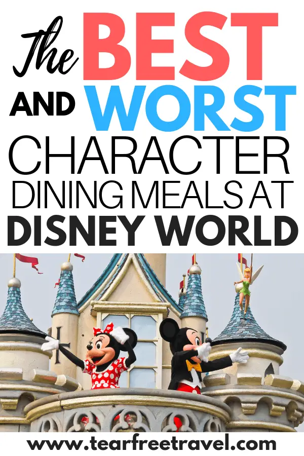 Are you headed on a family vacation to Disney World? You won't want to miss the opportunity for breakfast with Mickey or dinner with Donald! We'll give you the 4-1-1 on the best character dining meals at Disney. These Disney World character dining experiences are the icing on the cake to an amazing family vacation. #disneyworld #disney #disneydining