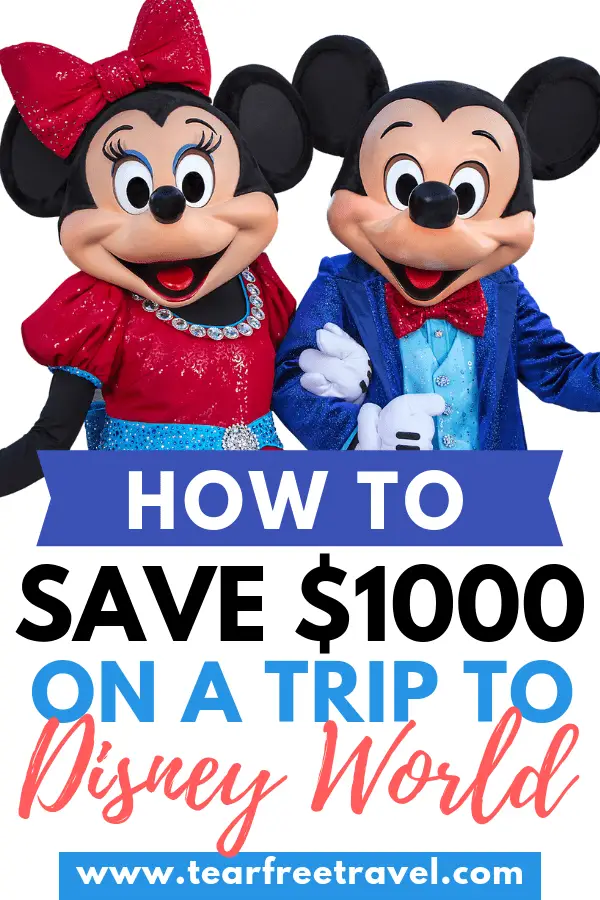 save money on disney world