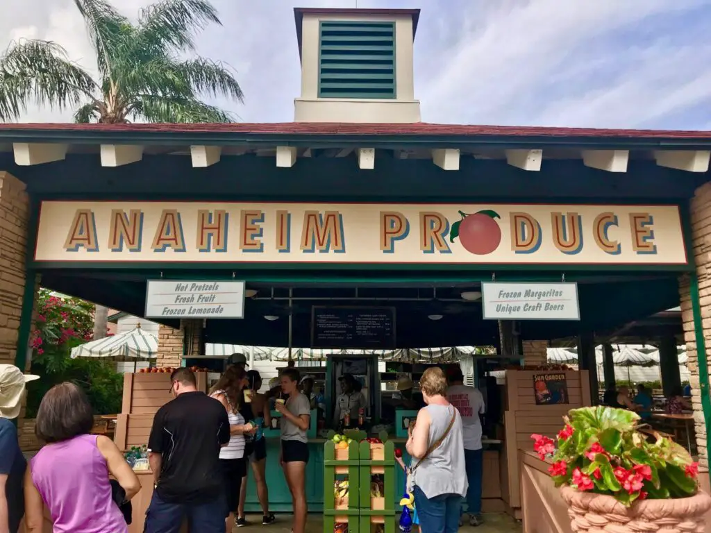 Disney World Fruit Stand