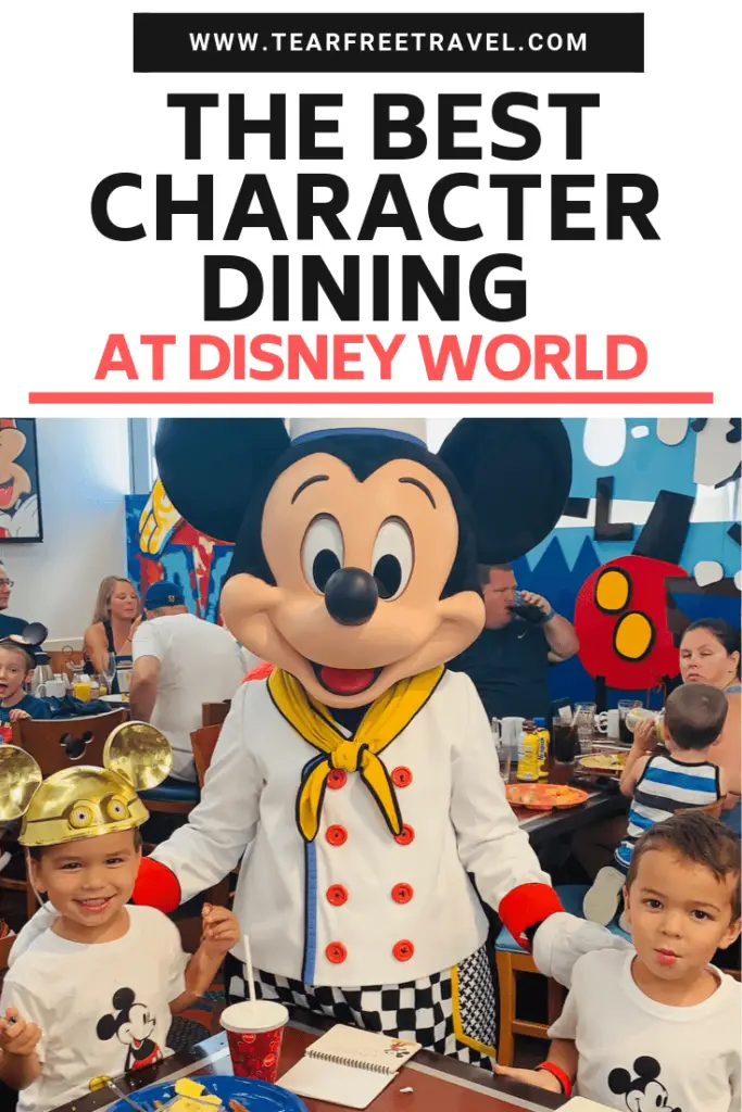 Best Character Dining at Disney World