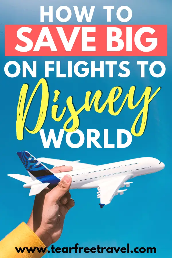 Save on flights to disney